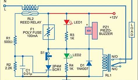 Electronic Fuse Circuit | Detailed Circuit Diagram Available