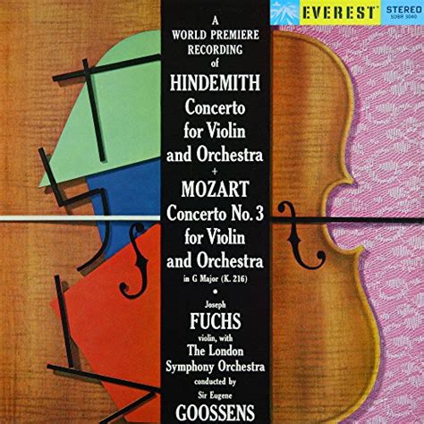 Play Hindemith Violin Concerto And Mozart Violin Concerto No 3