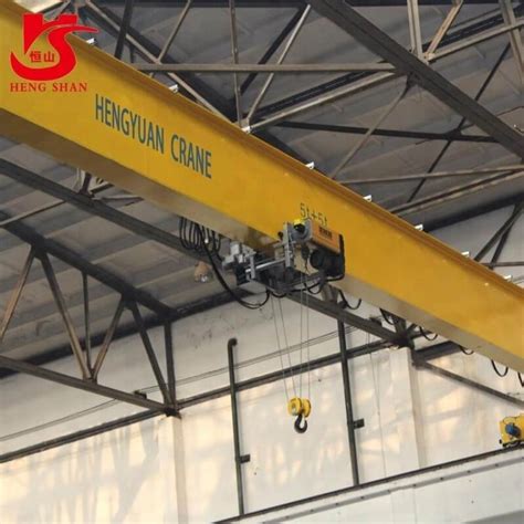 European Style Monorail Single Girder Overhead Crane Chinese Crane