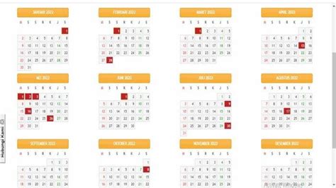 Berikut Kalender 2022 Lengkap Dengan Hari Libur Nasio