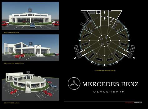 Image Gallery Mercedes Benz Dealership Rendering