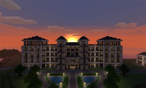 Minecraft Builds Hotel By Them4cgodfather On Deviantart