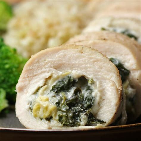 We would like to show you a description here but the site won't allow us. Keto Friendly Spinach & Artichoke Chicken Rolls | Recipe ...