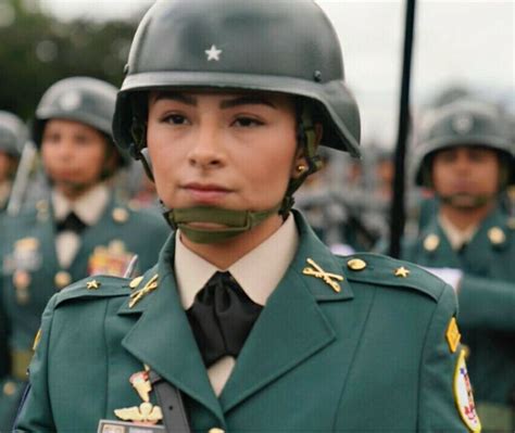 Colombian🇨🇴 Female Army Soldier Ejército De Colombia 🇨🇴 Military