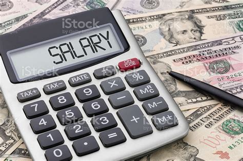 Calculator With Money Salary Stock Photo Download Image Now Istock