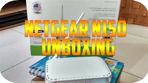 Netgear N150 Wireless Router Unboxing Youtube