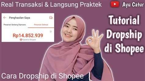 Ada beberapa aplikasi penyedia dropship seperti shopee, tokopedia, bukalapak, lazada, jd.id, dan berbagai market place lainnya yang bisa anda pilih jika ingin menjadi. REAL TRANSAKSI.! CARA DROPSHIP DI SHOPEE | TUTORIAL DROPSHIP DI SHOPEE | CARA JUALAN ONLINE ...