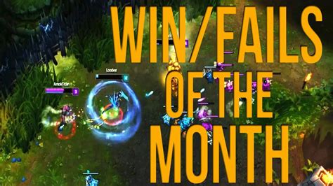 League Of Legends Win Fails Of The Month YouTube