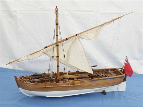 Model British Navy Gunboat Of 1800 Saved By Stephen Lok Start