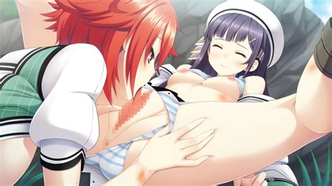 Tel O Kazama Yuu Takatou Kanae Seisai No Resonance Game Cg Tagme 2girls Blush Breasts