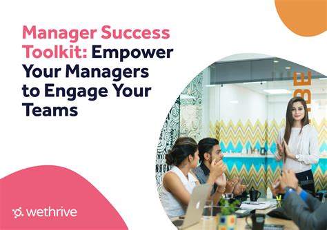 Manager Success Toolkit Empower Your Managers To Engage Your Teams