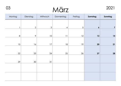 De tijden in de kalender van april 2021 kunnen iets afwijken wanneer je bijvoorbeeld in het oosten of westen van nederland woont. Kalender März 2021 kleine Ziffern im Querformat - kalender.su
