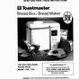 Toastmaster Waffle Baker Manual