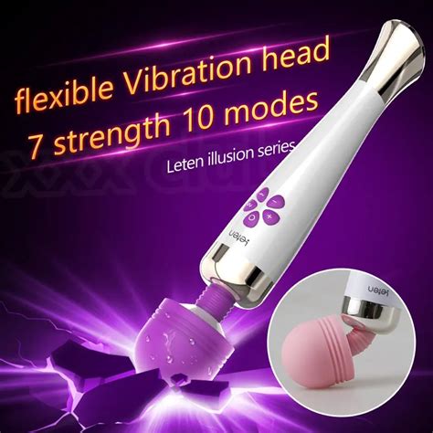 leten fantasy powerful vibration female massager 7 speed 10 modes ipx5 waterproof usb