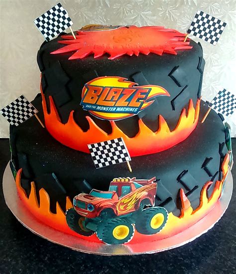 Blaze And The Monster Machines Blaze Birthday Cake Blaze And The