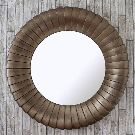 antique bronze round mirror by decorative mirrors online