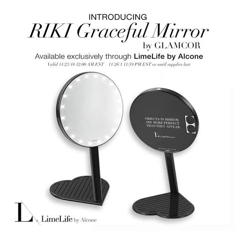 Riki Graceful Mirror Makeup Mirror With Lights Mirror Mirror With Lights