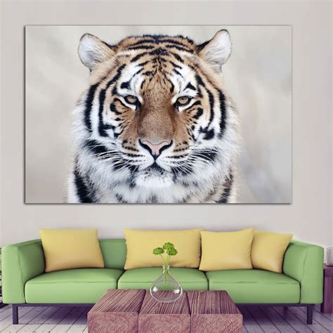 Framed Tiger Print Etsy