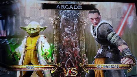Soul Calibur Iv Arcade Mode Yoda And The Apprentice Youtube