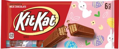 Kit Kat Milk Chocolate Wafer Easter Candy Bars 6 Ct 15 Oz Kroger