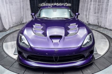 Used 2016 Dodge Viper Gtc Acr Coupe Stryker Purple Acr Package For