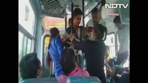 Video Shows Indian Sisters Fighting Harassers On Bus Abc News