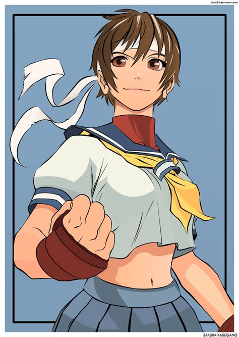 Sakura Kasugano Fighter Girl Street Fighter Sakura