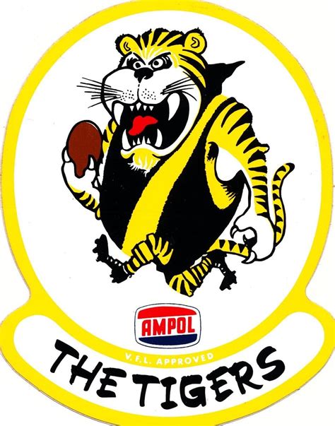 Pin by Tim Morgan on Richmond Tigers AFL VFL | Richmond football club ...