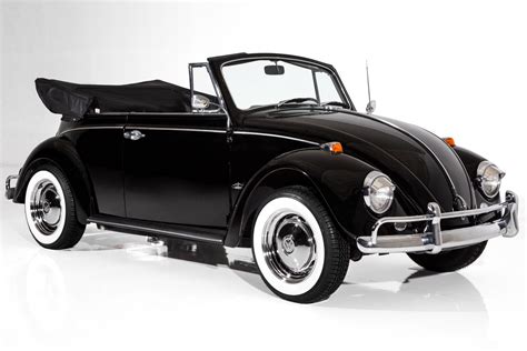 1967 Volkswagen Beetle Convertible Blackred