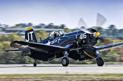 Corsair Landing Wwii Fighter Planes Wwii Airplane Fighter Aircraft