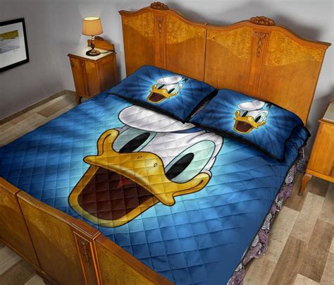 Donald Duck Poster Quilt Bed Sets