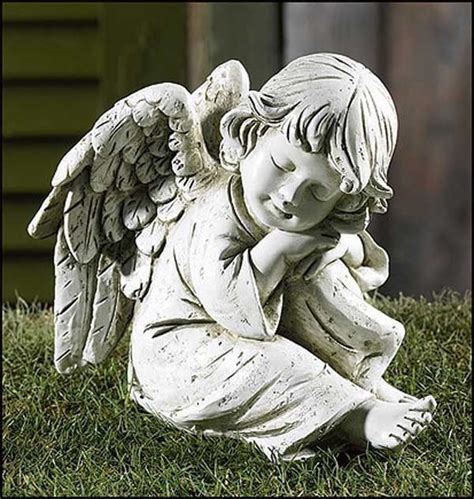 Prayerful Angel Garden Figurine New From Ts Of Faith Pa040