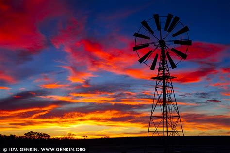 Windmill At Sunset Print Photos Fine Art Landscape Photography