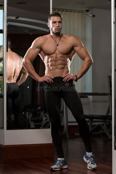 Bodybuilding Front Relaxed Pose Stock Photos Free And Royalty Free