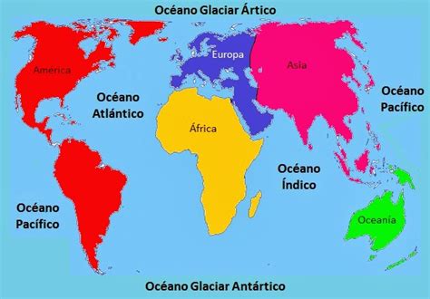 Logística Da Gênesis Oceanos Mares E Continentes