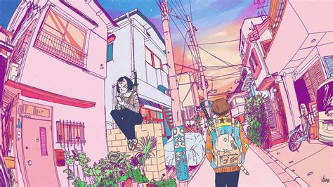 Aesthetic Anime Art Desktop Wallpapers Top Những Hình Ảnh Đẹp