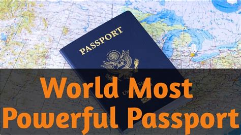World Most Powerful Passports 2020 199 Countries Compared Youtube