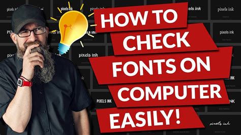 How To Check Fonts On Computer Identifying Fonts Using Your Web