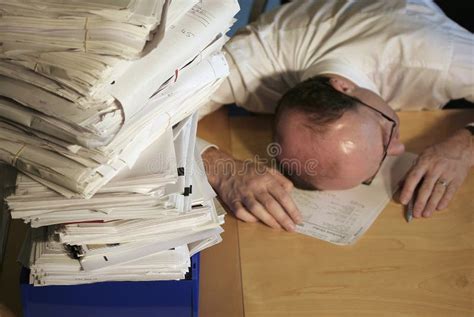 Overwhelmed By Paperwork Royalty Free Stock Image Image 1689616