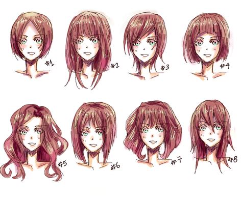 Cute Anime Hairstyles Trends Hairstyle
