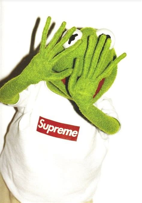 Supreme Kermit Cartoon Tea Hd Phone Wallpaper Peakpx