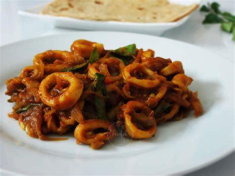 Squid Roast Recipe Kerala Style Kanavakoonthal Roast