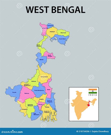 West Bengal Map India World Map West Bengal Map Images And Photos Finder