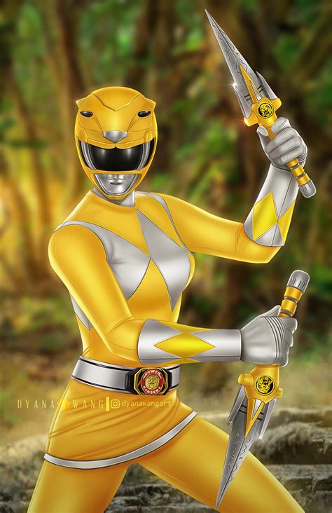 Dyana Wang Yellow Power Ranger