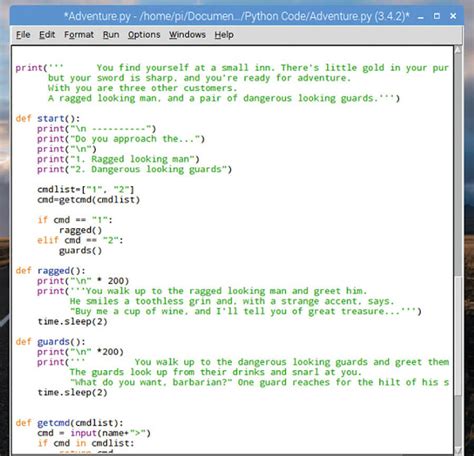 Text Based Adventure Game Python Picking Up Items Portal Tutorials