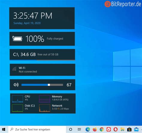 Windows 10 Systeminformationen Auf Dem Desktop Bitreporter