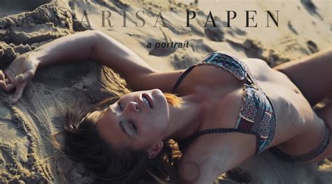 Marisa Papen A Day On The Beach Model Video Portrait Von Tobias Schnorpfeil Atomlabor
