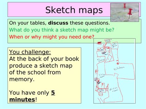 Sketch Maps Map Skills Ks3 Geography Teaching Resources