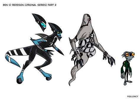 Ben 10 Original Redesign Part 2 By Fiqllency On Deviantart