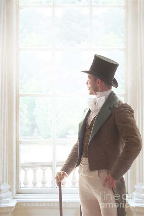Handsome Regency Gentleman At The Window Photograph By Lee Avison Pixels